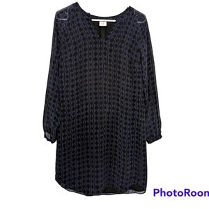 CAbi harlequin tunic dress XS